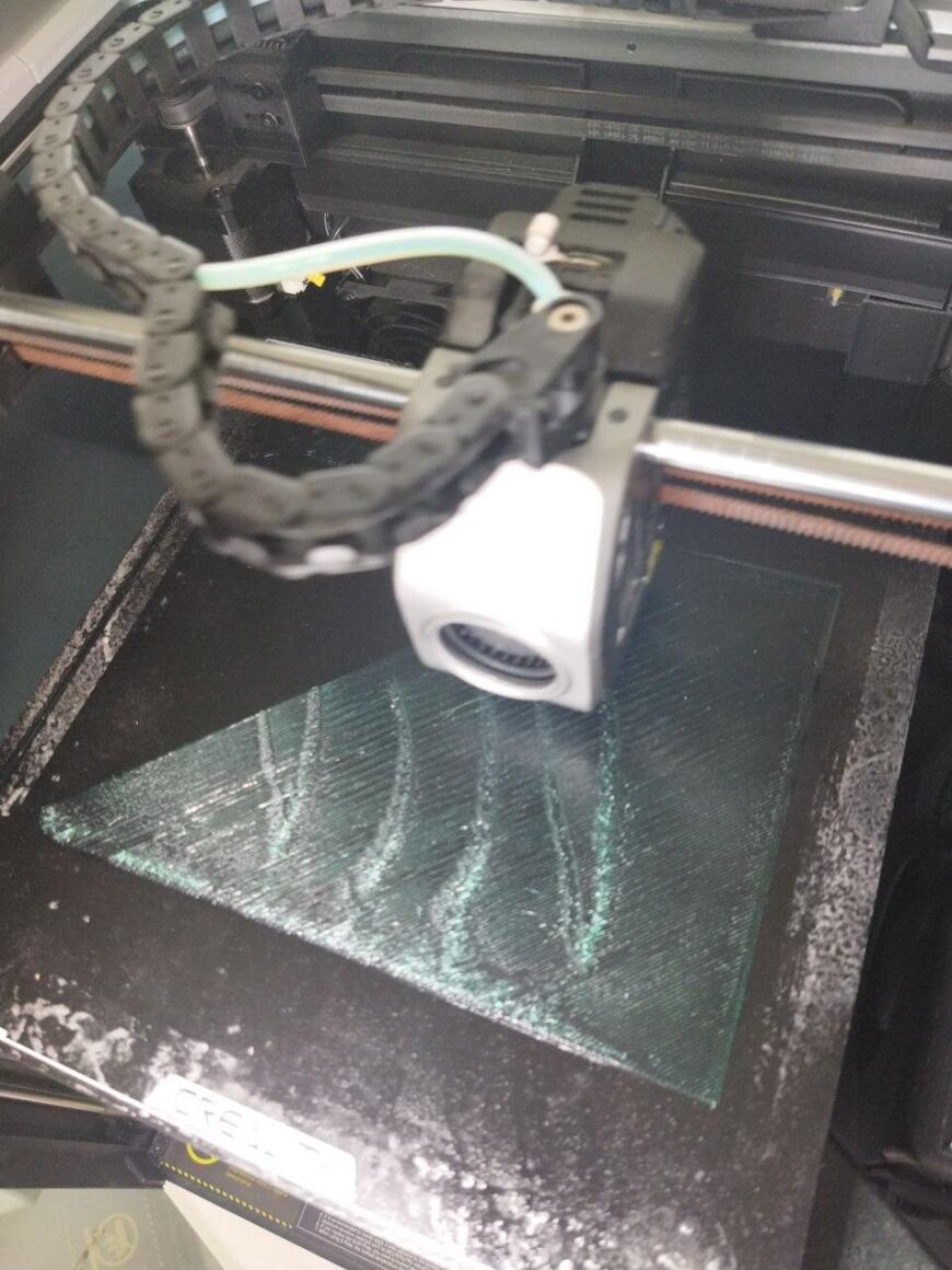 Печальный зеленый полупрозрачный PETG+ от LIDER 3D (акция 