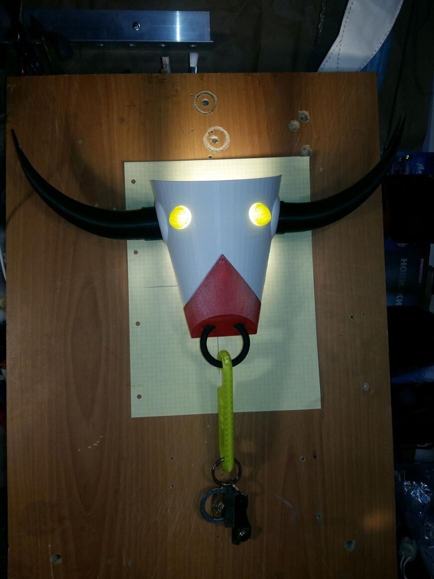 Символ нового года- бык ключница, бра в прихожую