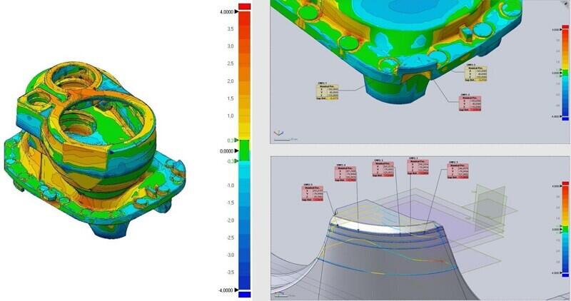 Оценка геометрии изделия с помощью 3D сканирования