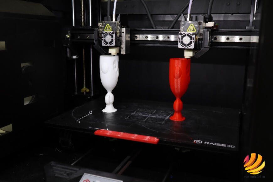 Обзор 3D принтера Raise3D E2