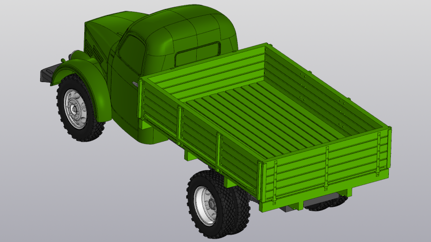Газ-51 (Версия 1.0) Масштаб 1:64