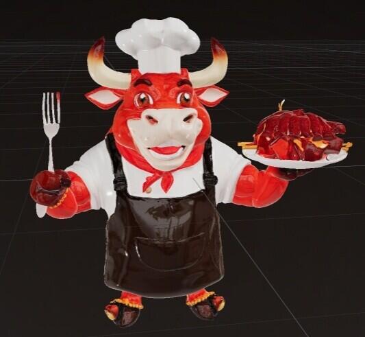 Как я быка распечатал.