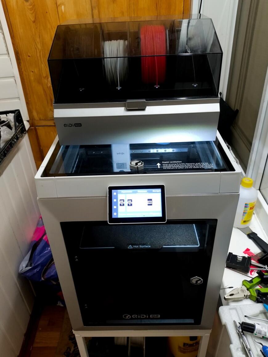 Qidi Box. Простой вход в мир цветной 3D-печати.