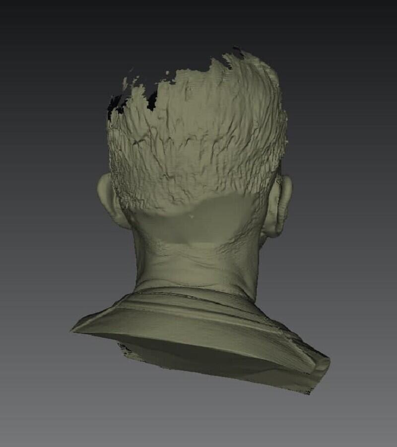 3D-сканирование и последующая печать бюста | 3DMall