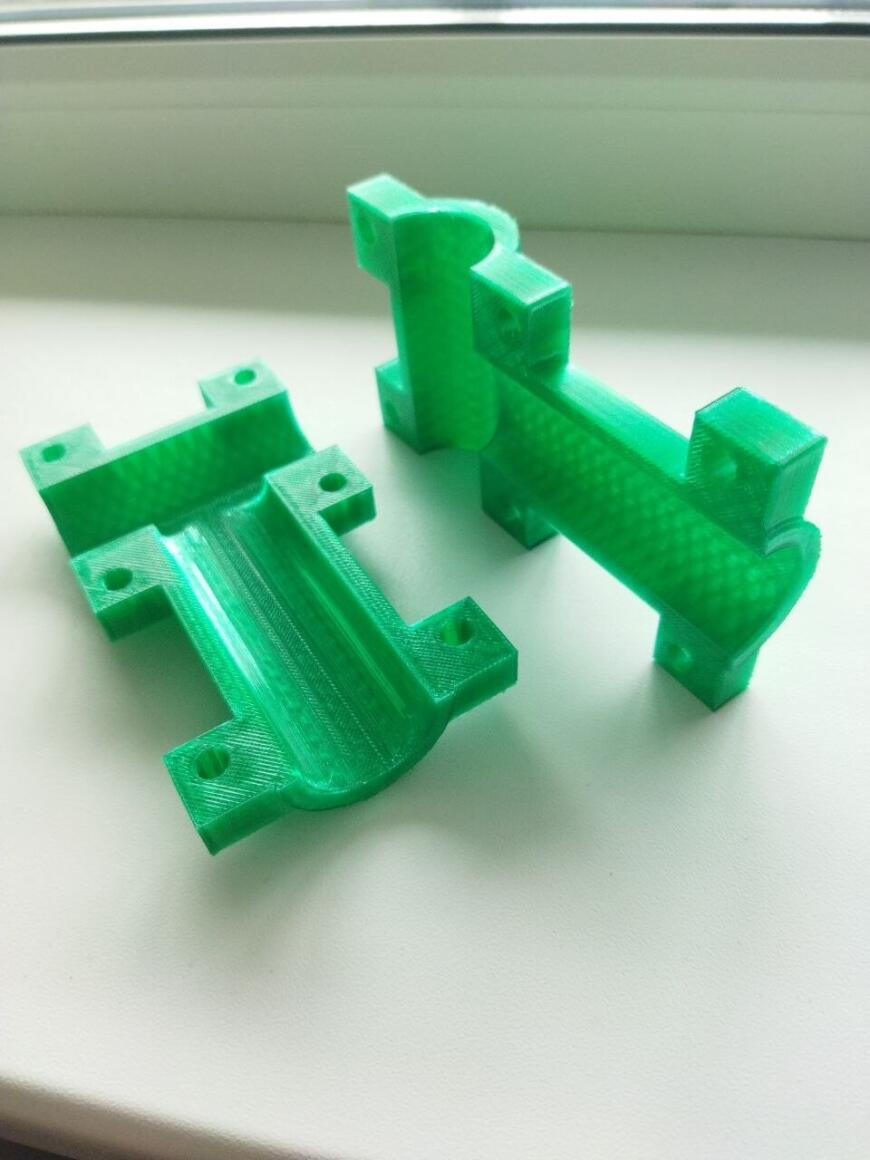 Печальный зеленый полупрозрачный PETG+ от LIDER 3D (акция 