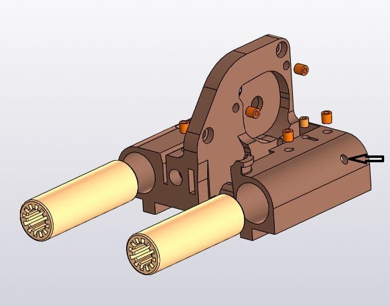 Новая печатающая голова с direct-extruder для Flying Bear Ghost 4S