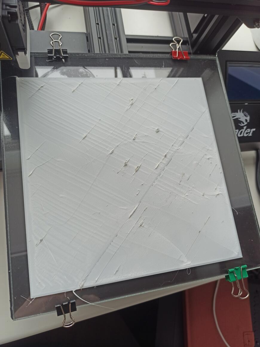 Сопли (катышки) при печати на ender 3 pro