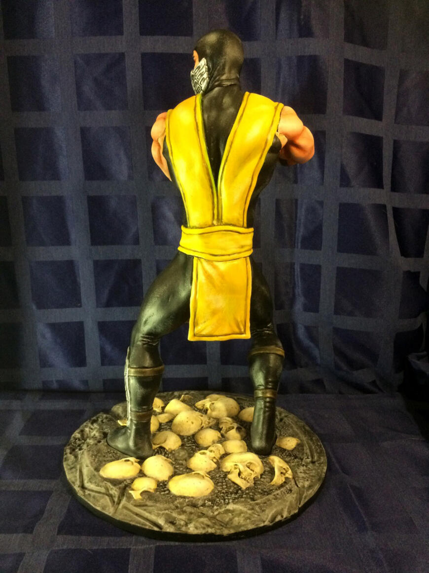 Scorpion 1995 mortal kombat for 3d print STL