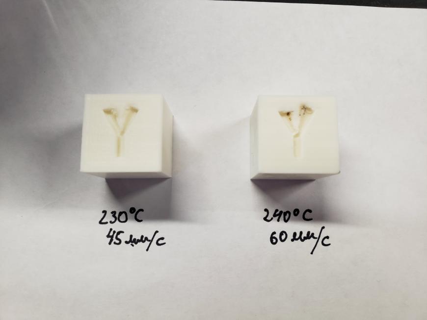 Наплывы и перегрев по оси Y у Anycubic i3 Mega