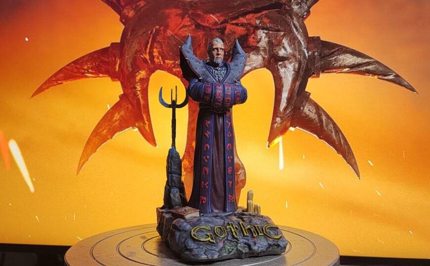 Ксардас по мотивам оригинальной Готики