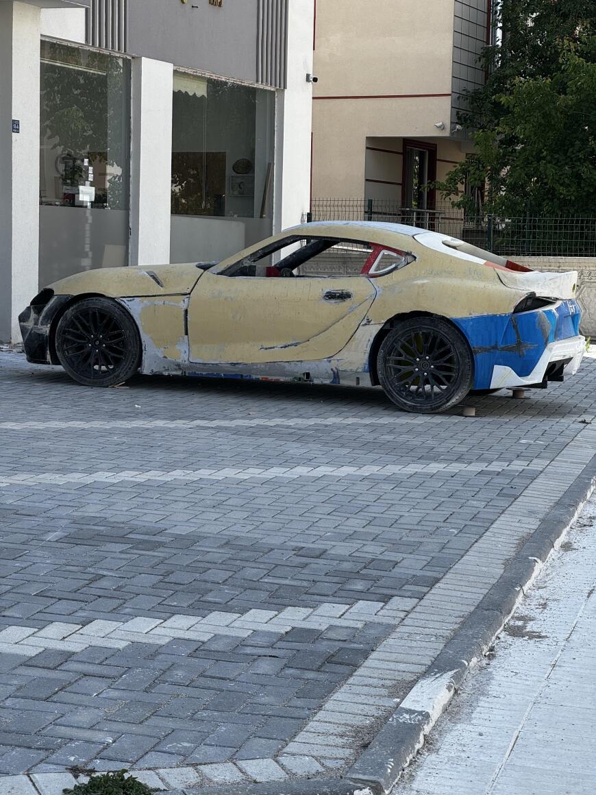 Печать сборной модели Toyota GR Supra A90. Часть 7. шутки стали реальностью Масштаб 1-1