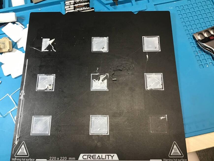 Творог и прилипание к соплу. Ужасный первый слой