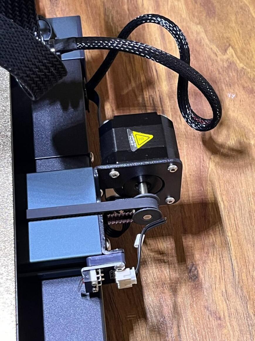 Охлаждение моторчика оси X