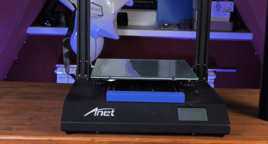 ОБЗОР ОГРОМНОГО 3D ПРИНТЕРА Anet ET5X, огромный, домашний, бестолковый 3д принтер.