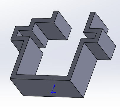 Фундамент сервопривода горизонтального положения