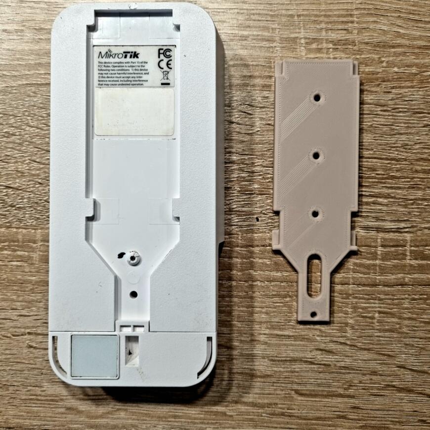 Восстановление крепления для Wifi Mikrotik WAP или не все модели с Thingiverse одинаково полезны Восстановление крепления для Wifi Mikrotik WAP или не все модели с Thingiverse одинаково полезны