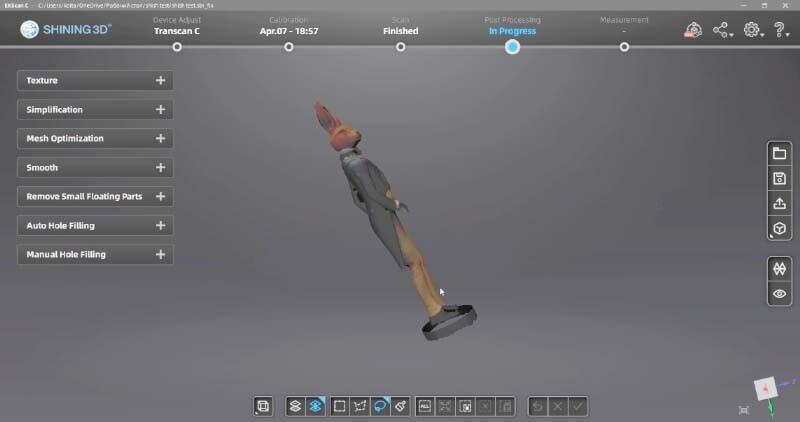 Обзор 3D сканера Shining 3D Transcan C