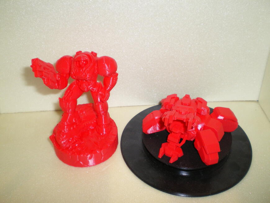 Обзор пластика для 3д печати RS Crossbridge PLA Красный