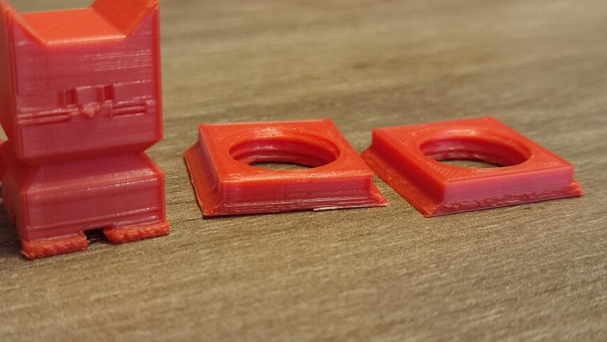 Anycubic kobra neo, сплющены первые слои
