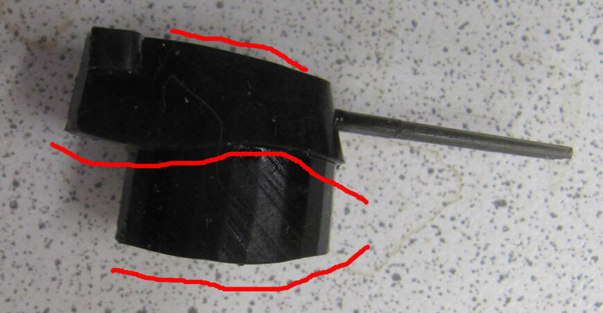 Изделие повело по всем осям.