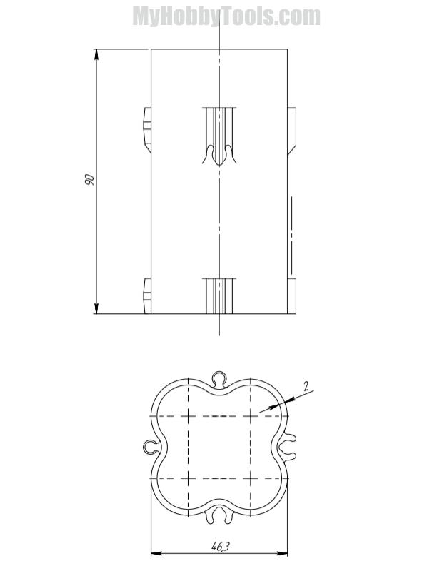 Коробка-пазл для USB кабелей на 3D принтере
