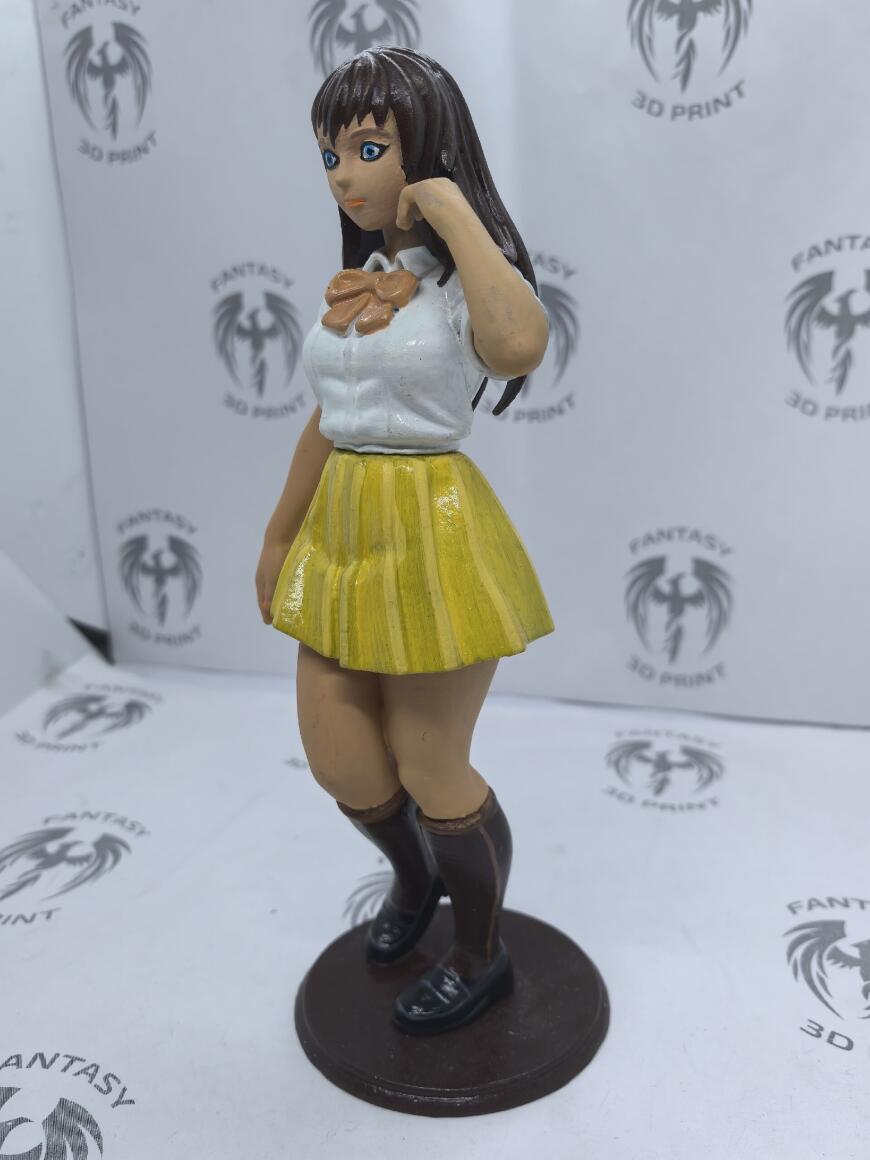 Моя первая распечатанная фигурка человека созданная по картинке