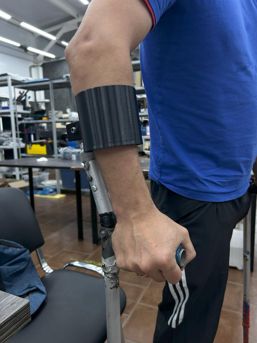Кейс: использование 3D-печати на Volgobot A4 PRO для изготовления деталей для костыля