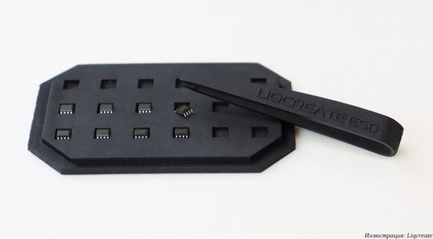 Liqcreate выпустила фотополимер с антистатическими свойствами