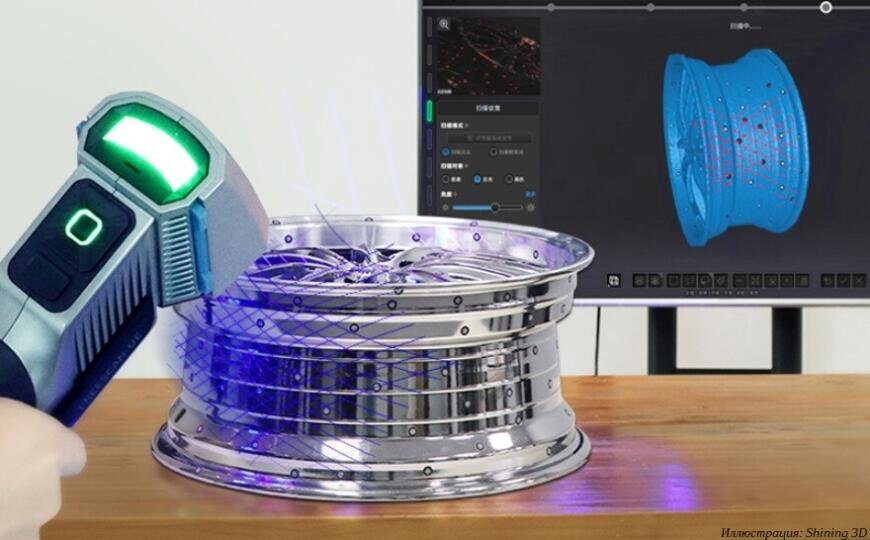 Компания Shining 3D выпустила линейку ручных 3D-сканеров FreeScan UE