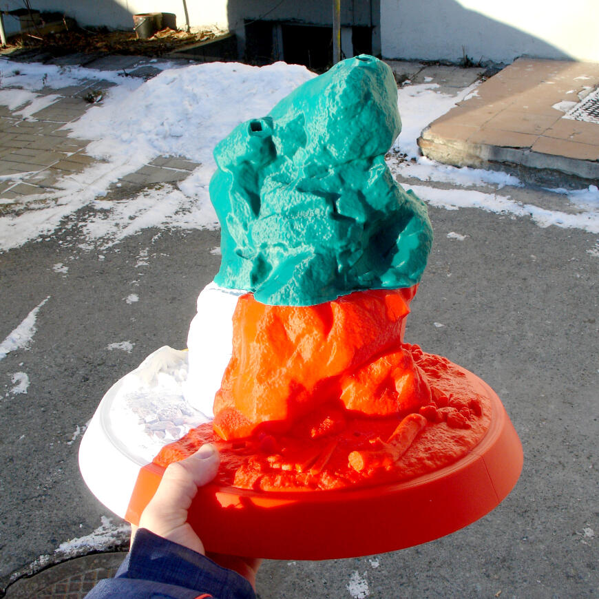 Основание диорамы.