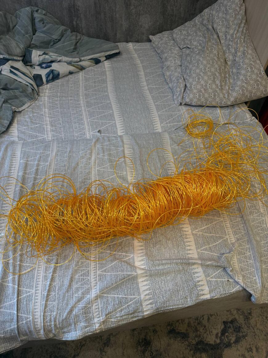 Запутанный пластик