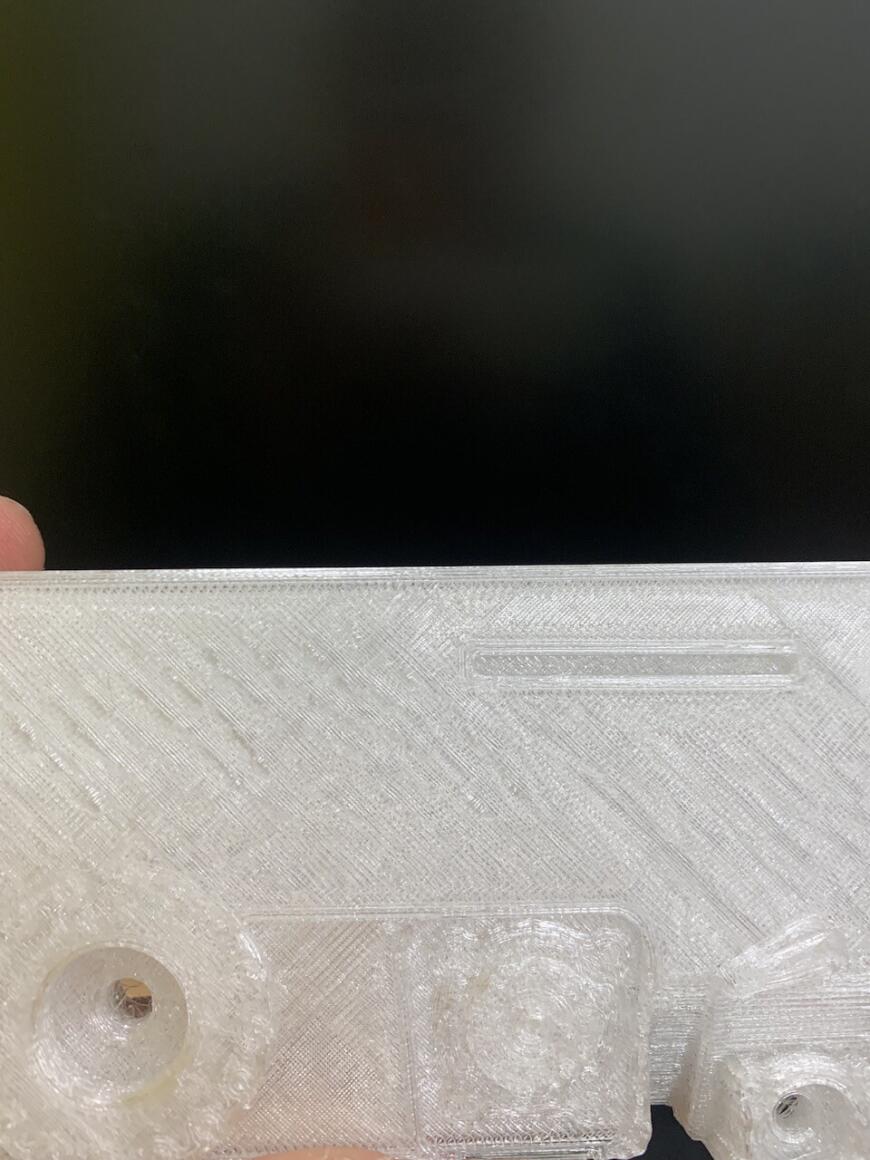 Бугры на крышке при печати PLA PETG