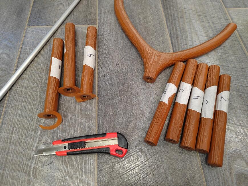 Делаем оружие персонажа Занка Ниджику из аниме Гачиакута + бонус