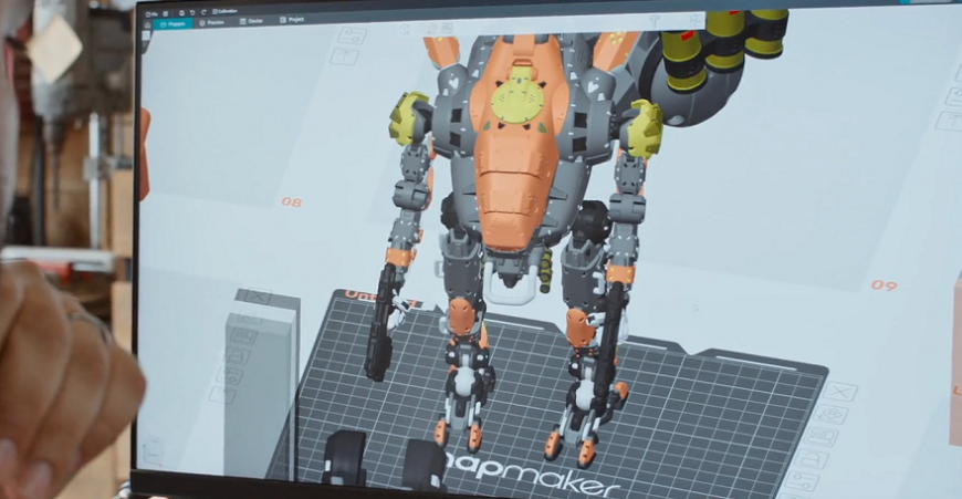 Snapmaker выпустила FDM 3D-принтер U1 с тулченджером