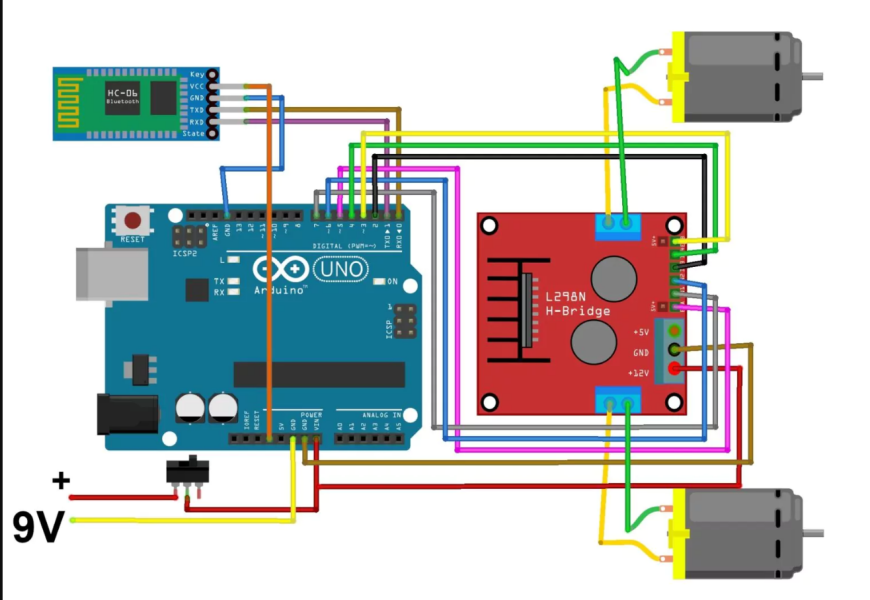 Робот шпион с wifi камерой  и arduino   v1 Машинка платформа