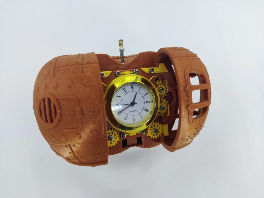 Стимпанк часы 