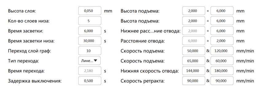 Не напечатался фрагмент модели