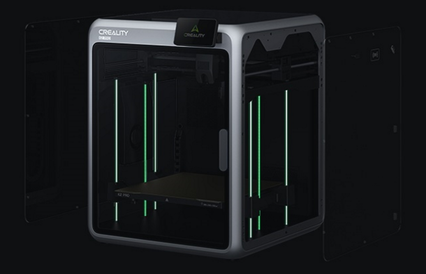 Компания Creality начинает поставки 3D-принтеров K2 и K2 Pro