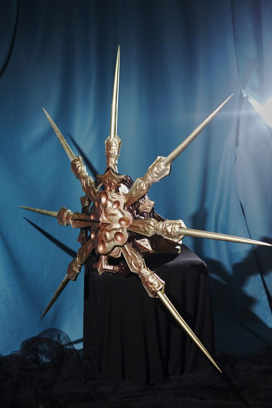 Маска-шлем Гвиндолин из Dark Souls Маска-шлем Гвиндолин из Dark Souls