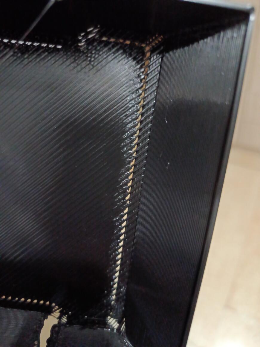 Печать соплом 1.0 мм.