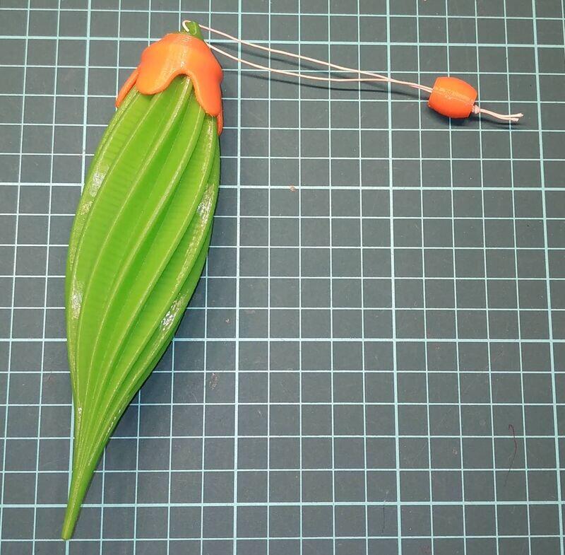 Ёлочная игрушка ( Vase Mode)