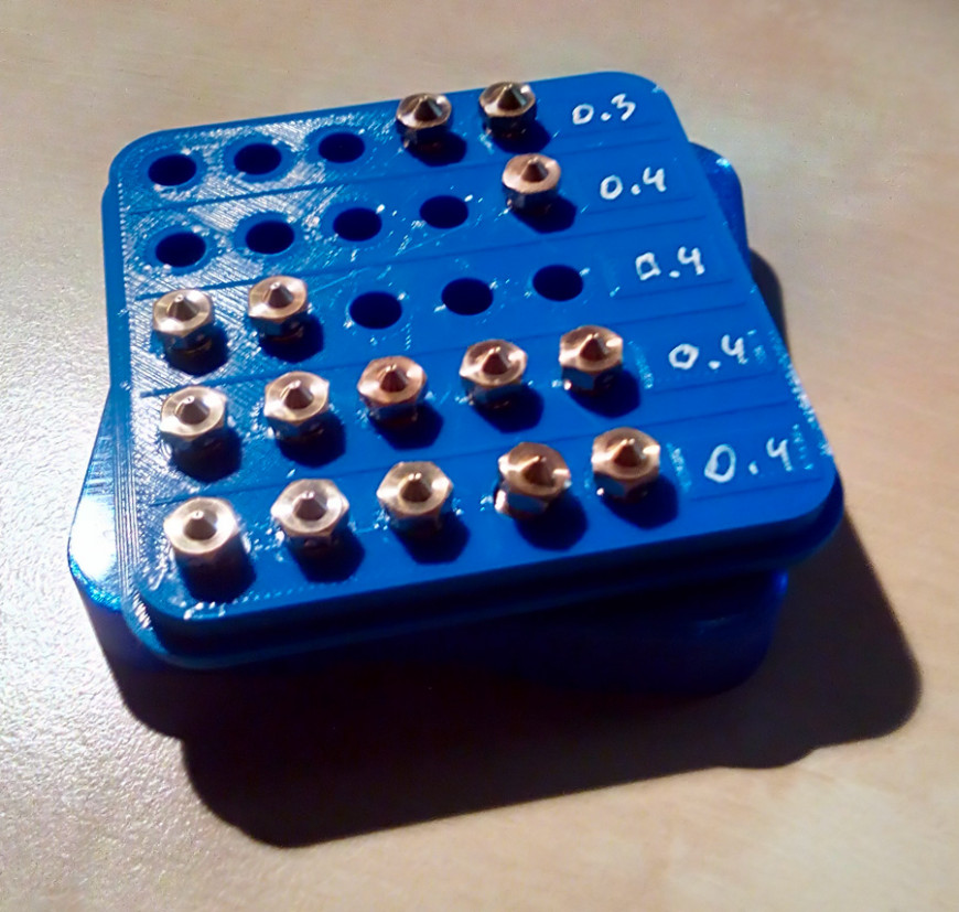 Коробка для сопел V6, на 25 штук