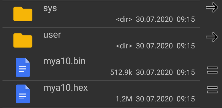 Прошивка принтера. За что отвечает файл.