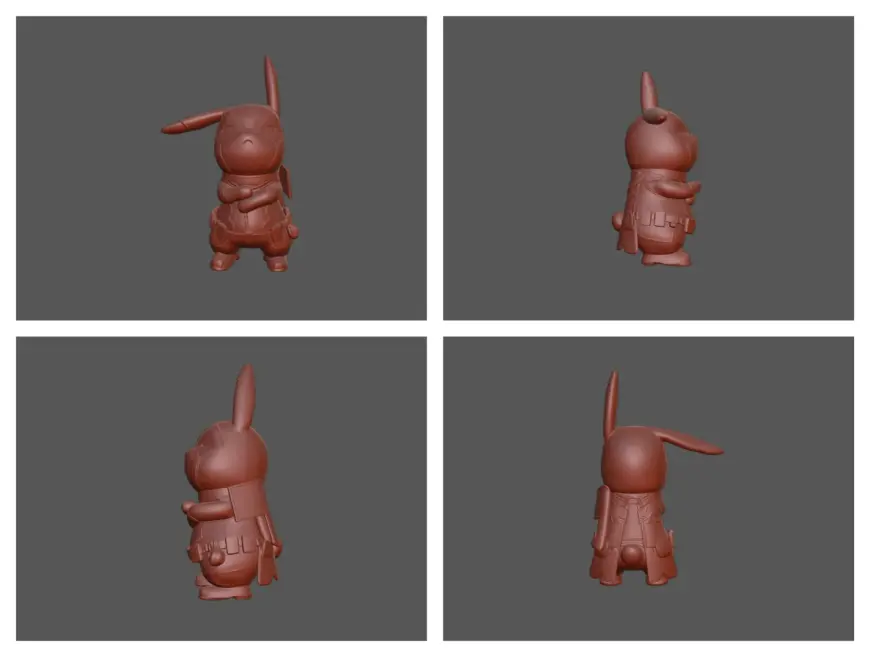 3D-модель по фото для печати: сравниваем 5 нейросетей на одной фигурке 3D-модель по фото для печати: сравниваем 5 нейросетей на одной фигурке