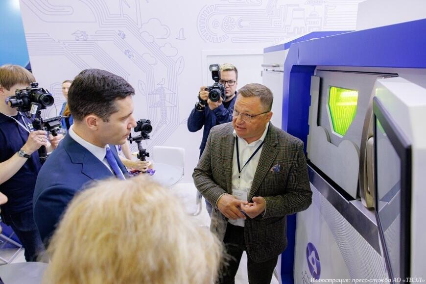 Росатом представил серийный SLM 3D-принтер RusMelt-310М на выставке «Металлообработка-2024»