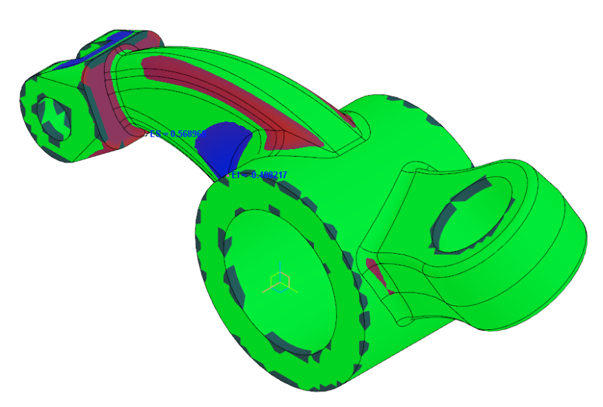 Реверс-инжиниринг в КОМПАС-3D. Пример - коромысло