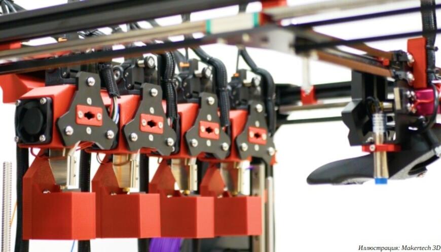 Makertech 3D принимает заказы на FDM 3D-принтеры с системой автоматической смены головок