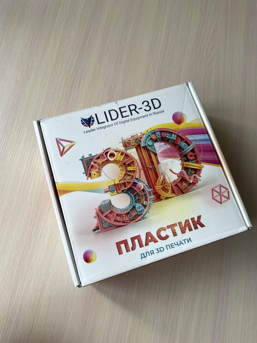 Обзор на PLA пластик LIDER-3D для 3D принтера, синий