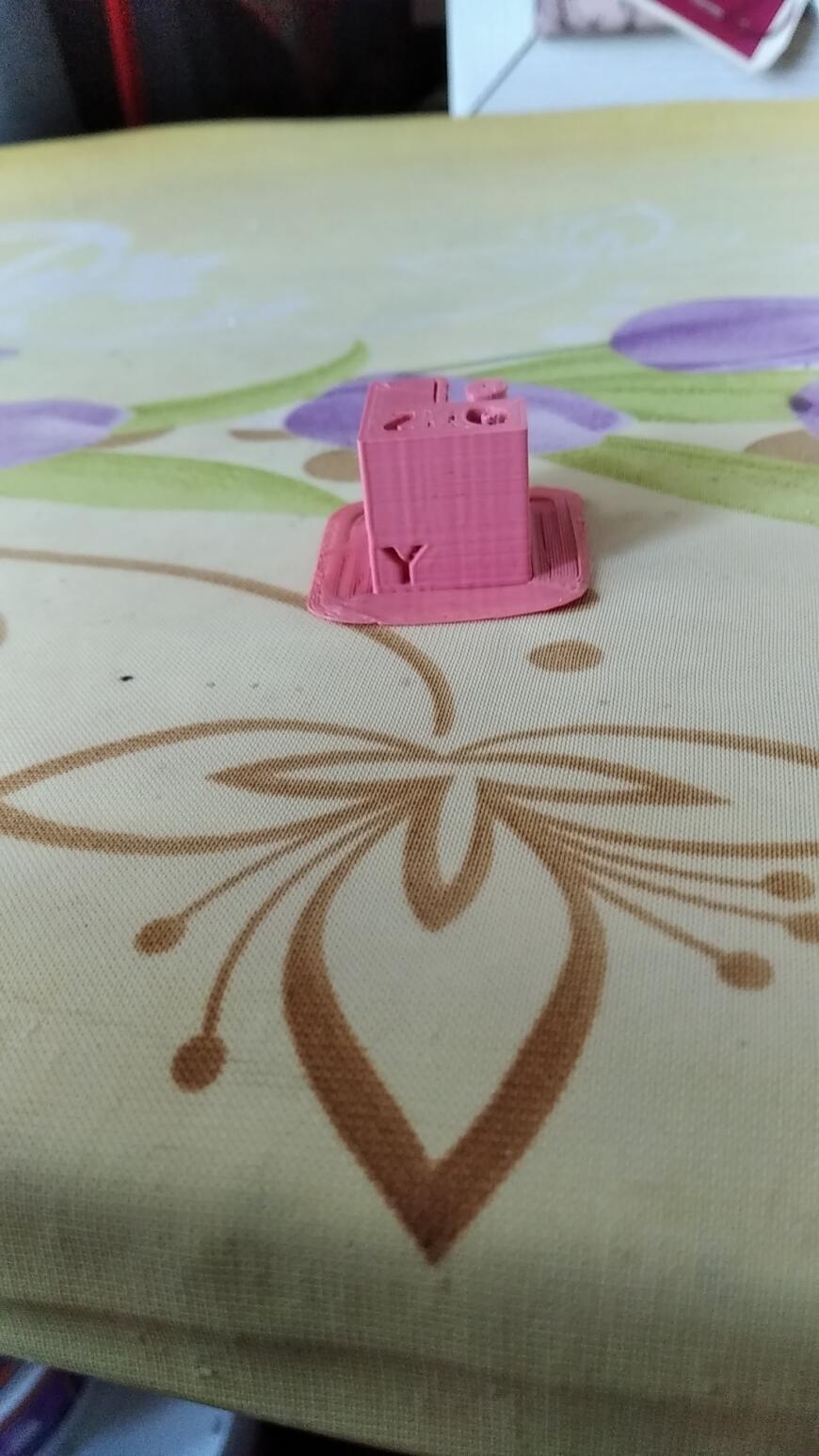 Первая 3D печать :)