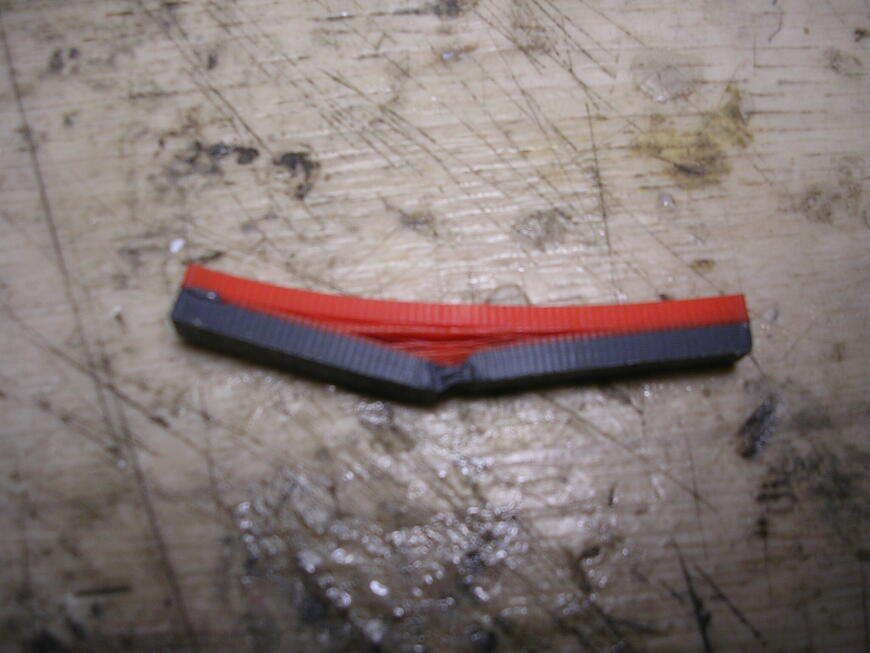 Обзор на ПЛА-пластик от RSCrossbridge и немного экспериментов с двухцветным пластиком